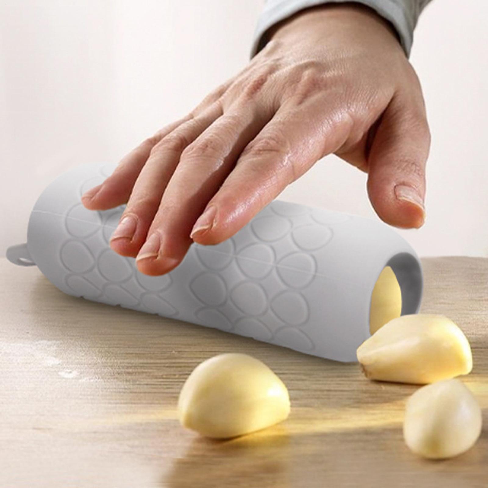 Kitchen Gadgets Dropshipping - Garlic Peeler Skin Remover Quick Peeling
