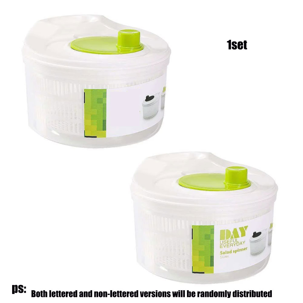 Salad Spinner - 1set Household Multi-functional Vegetable Salad Spinner