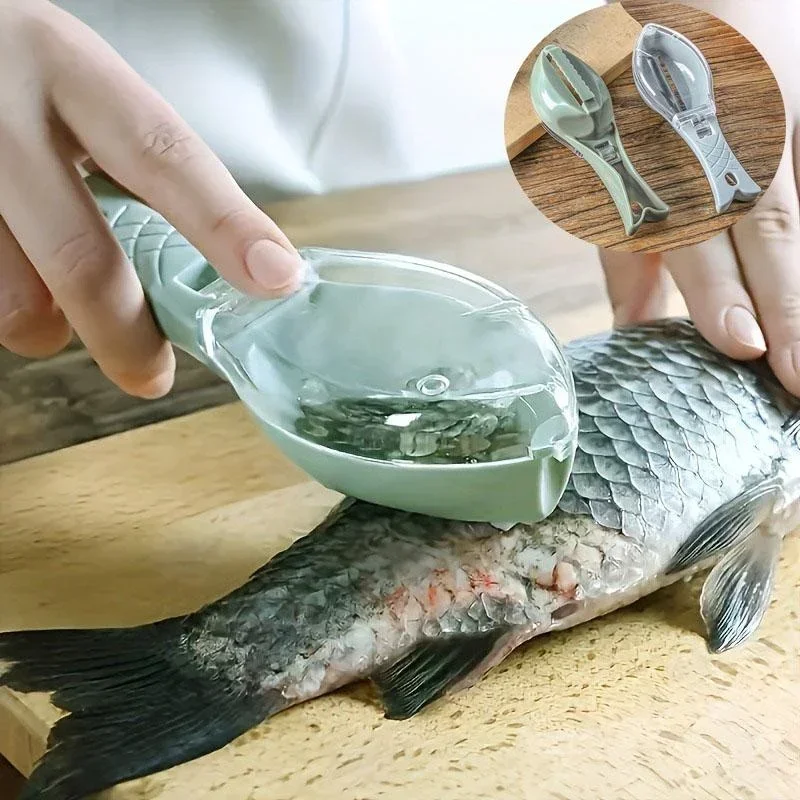 Kitchen Gadgets Helpful - 1PC Fish Scale Scraper Fast Remove