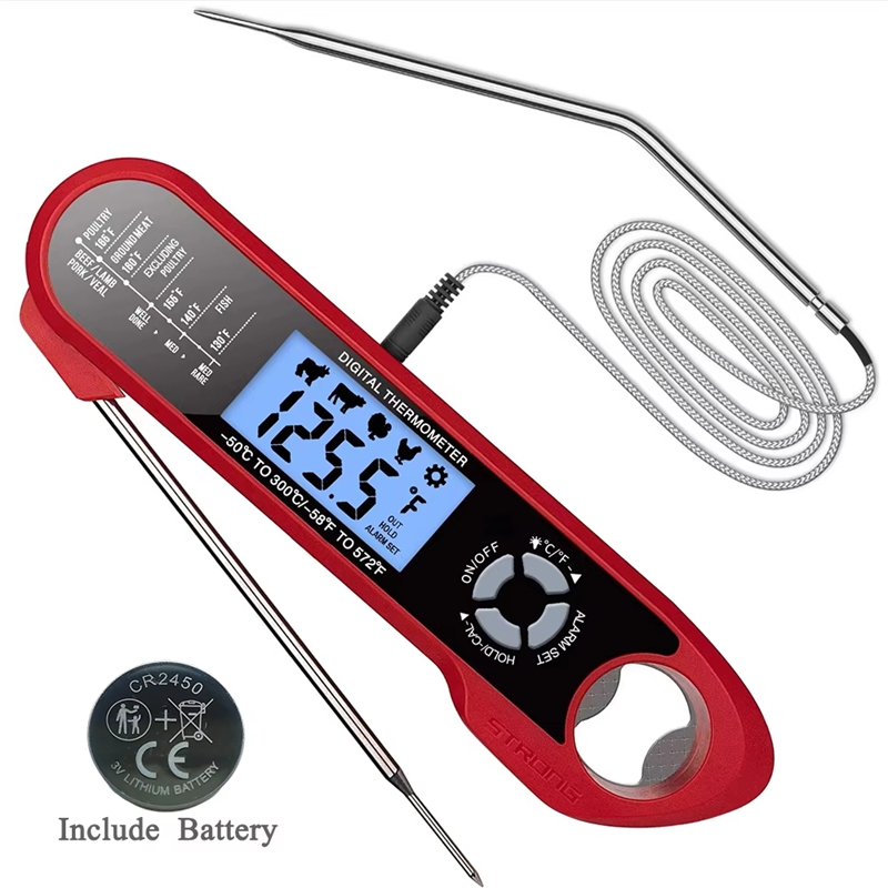Meat Thermometer - Meat Thermometer Dual-Probe Digital Kitchen Cooking