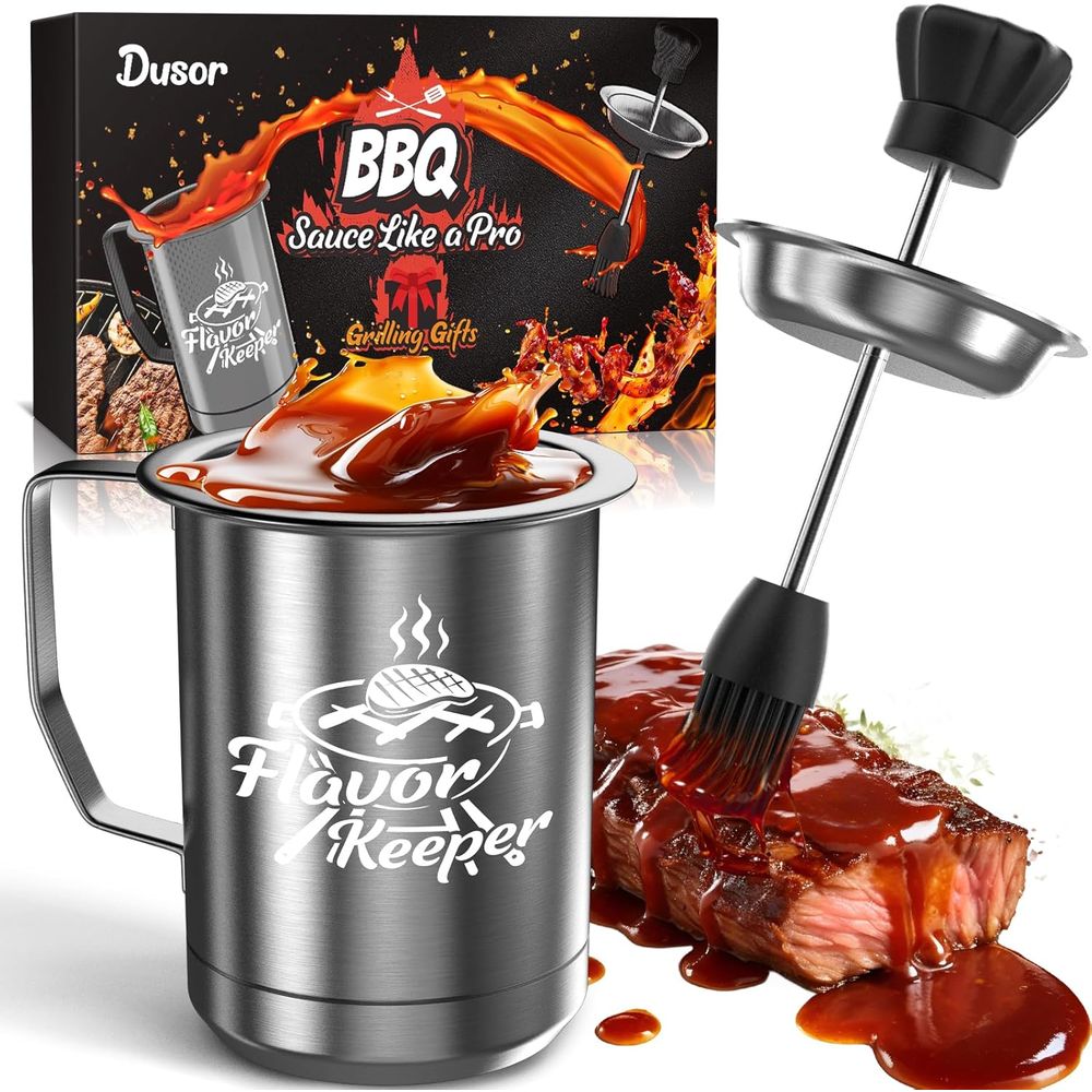 Men Women BBQ Sauce Pot and Ba - Kitchen Gadgets To Have review and price