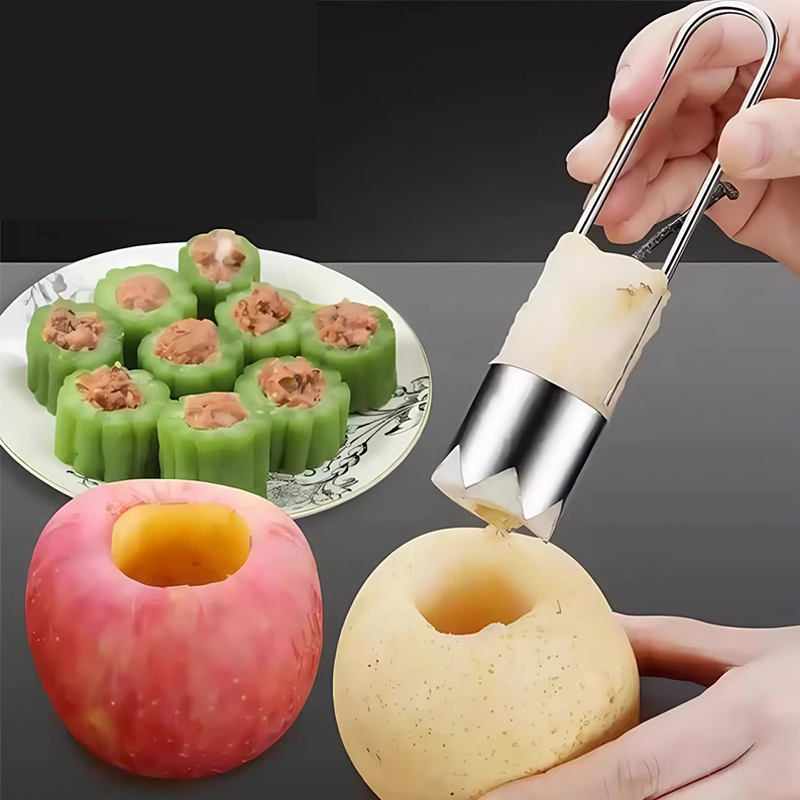 Stainless Steel Fruit Core Rem - Kitchen Gadgets Usa review and price