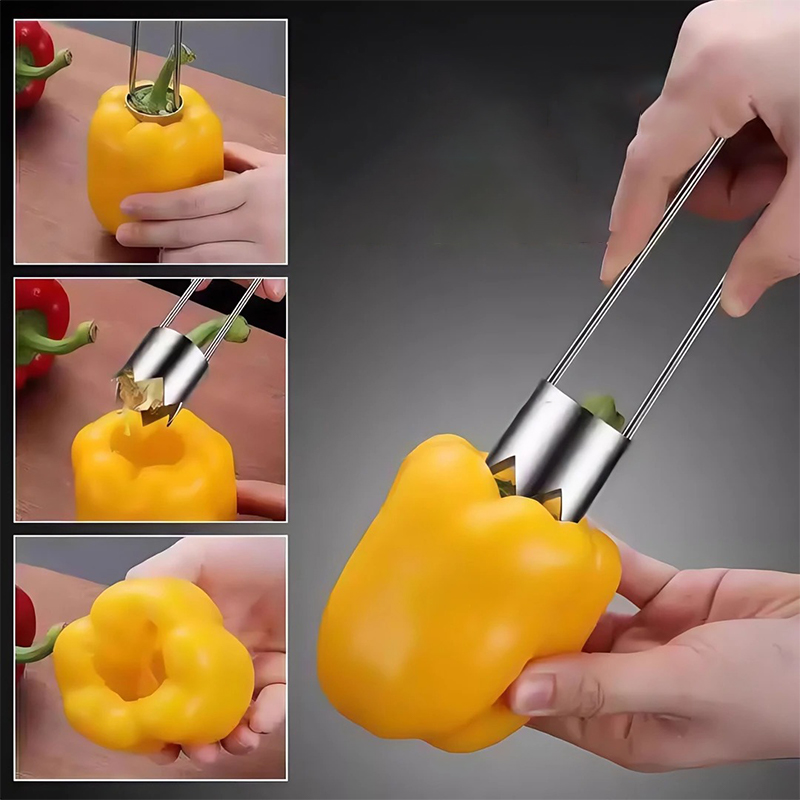 Stainless Steel Fruit Core Rem - Kitchen Gadgets Usa review and price
