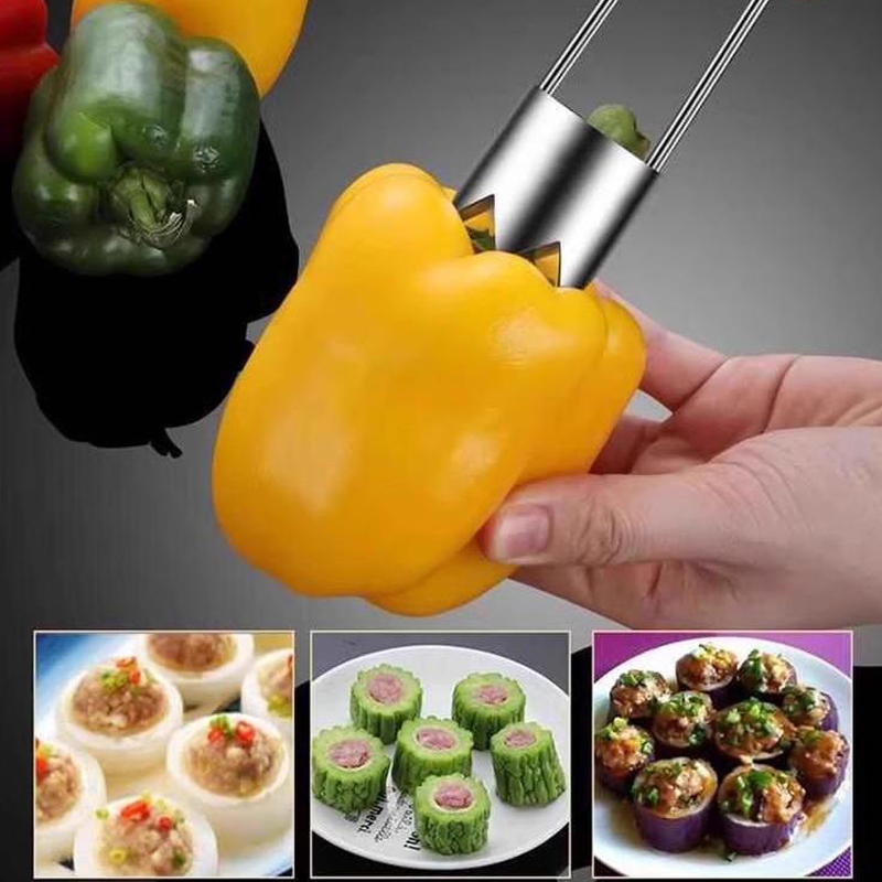 Stainless Steel Fruit Core Rem - Kitchen Gadgets Usa review and price