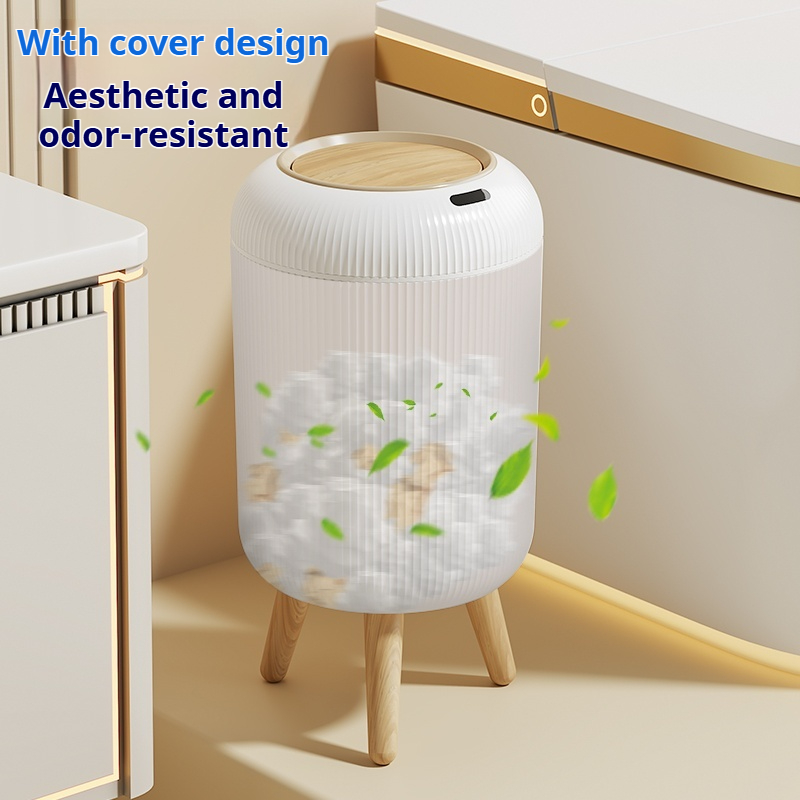 10L Wood Grain Smart Sensor Tr - Kitchen Gadgets Luxury review and price