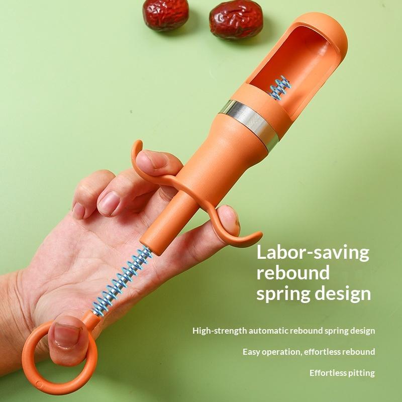 One-Second Cherry Pitter Stain - Kitchen Gadgets Usa review and price