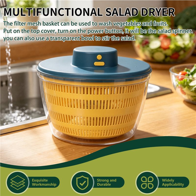 A21I-Electric Dryer Salad Spin - Salad Spinner review and price