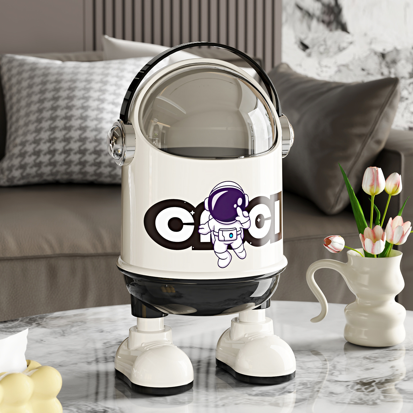 Large Size Space Garbage Bin C - Kitchen Gadgets Luxury review and price
