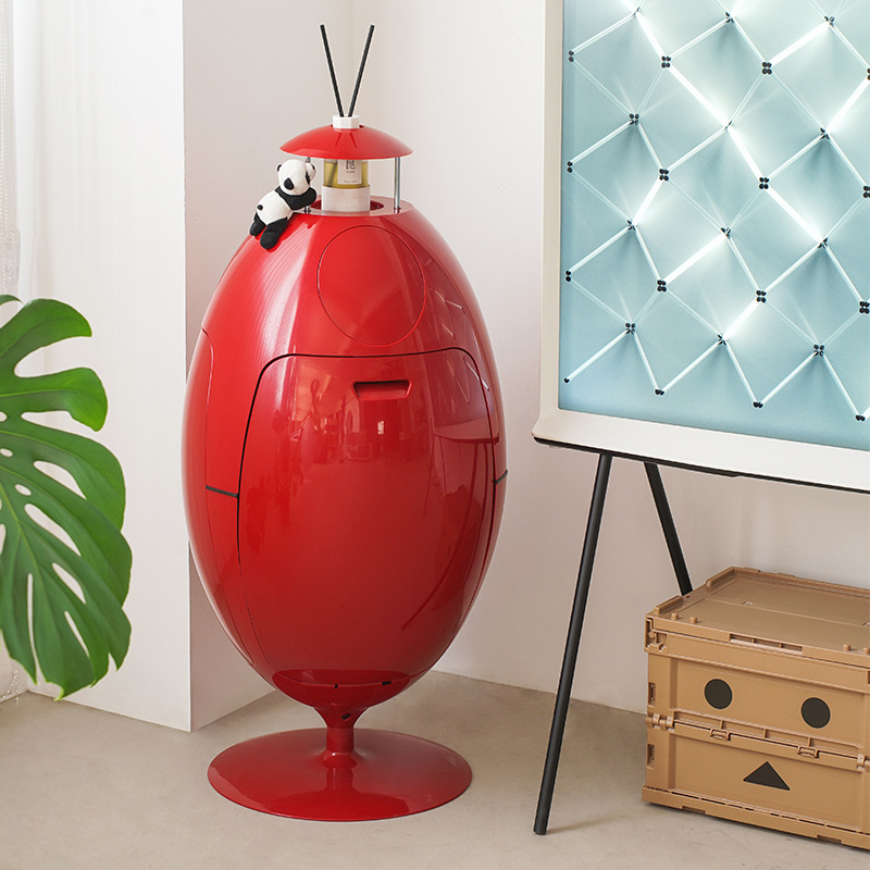 Rotatable Trash Can Household  - Kitchen Gadgets Luxury review and price