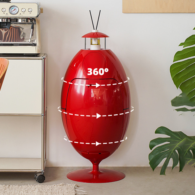 Rotatable Trash Can Household  - Kitchen Gadgets Luxury review and price