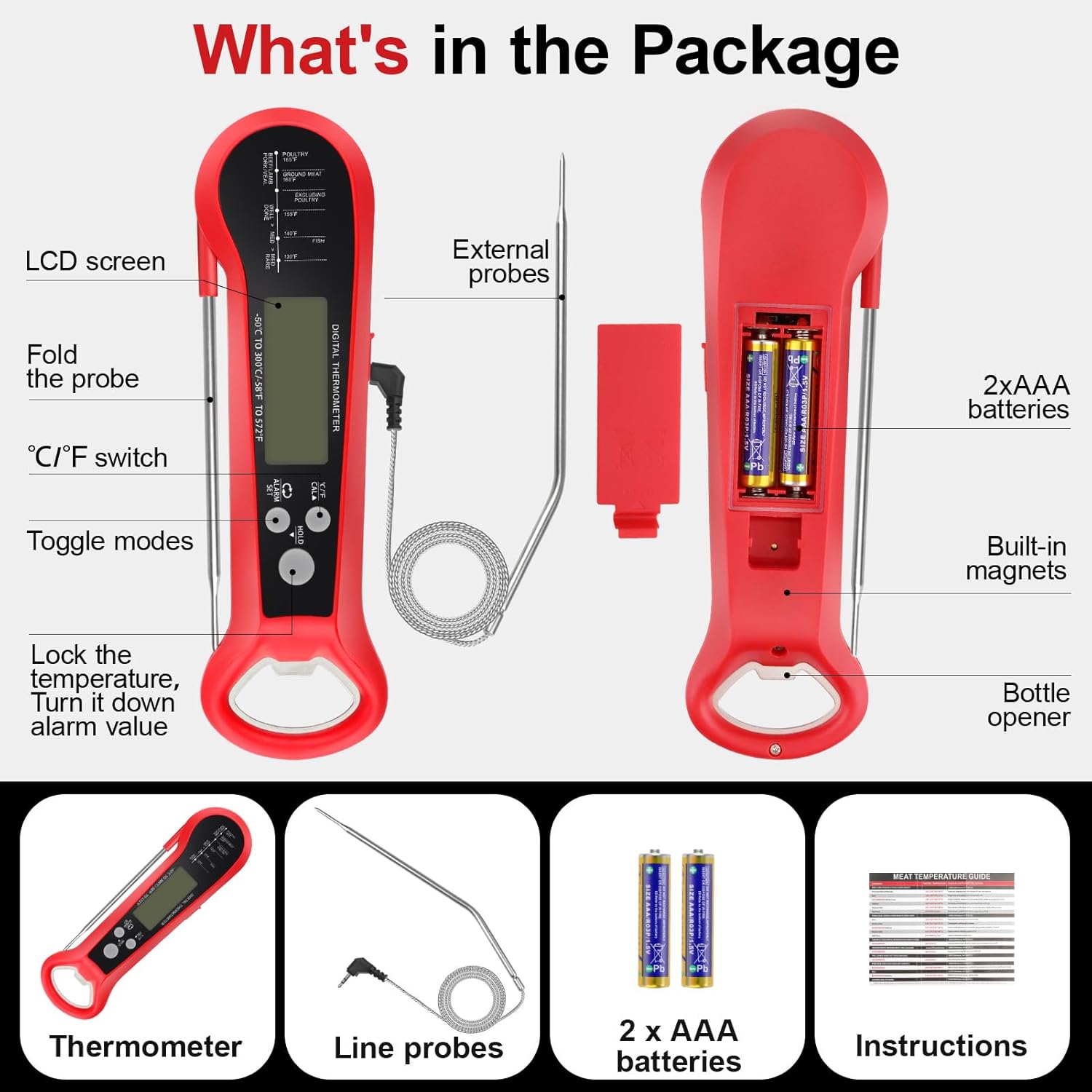 Professional Digital Meat Ther - Meat Thermometer review and price