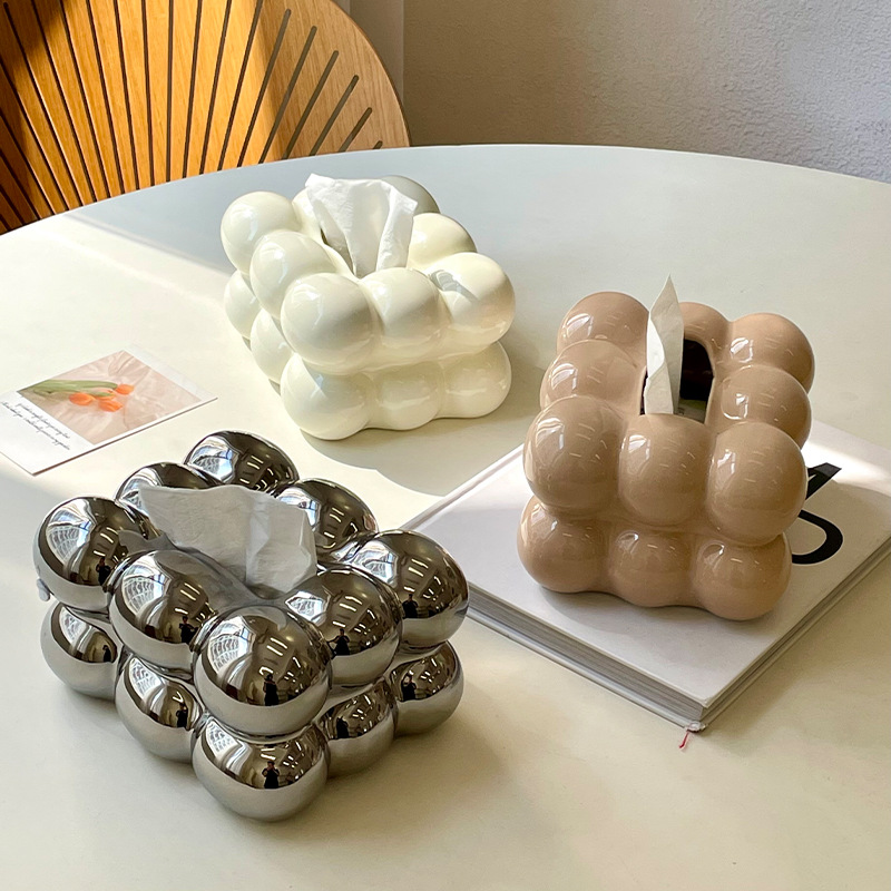 Light Luxury Tissue Box Cerami - Kitchen Gadgets Luxury review and price
