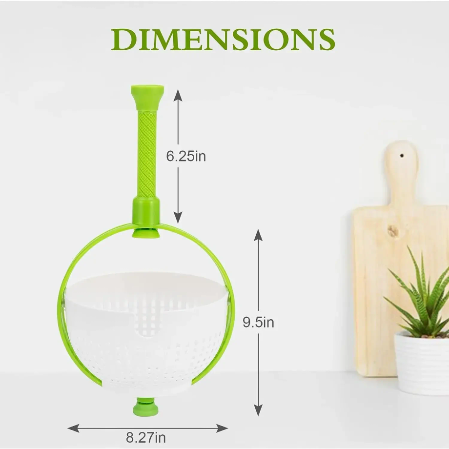 Folding Drainer Basket Fruit & - Salad Spinner review and price