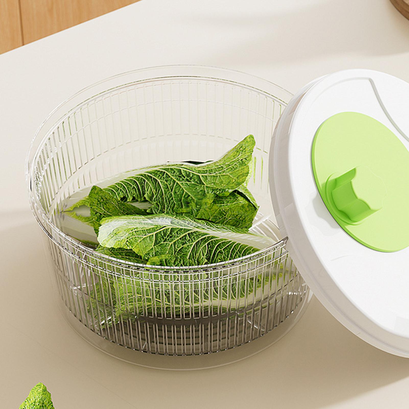 Manual Salad Spinner With Drai - Salad Spinner review and price