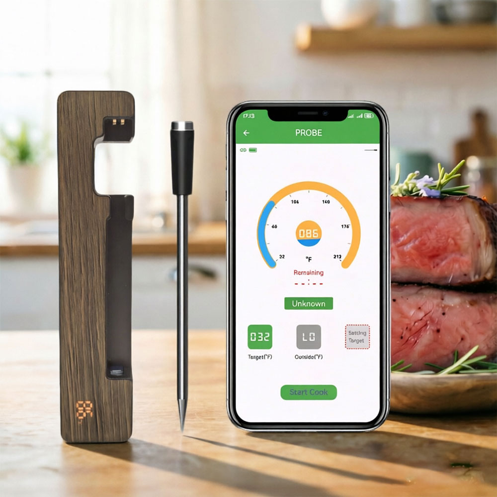 Wireless Meat Thermometer With - Meat Thermometer review and price