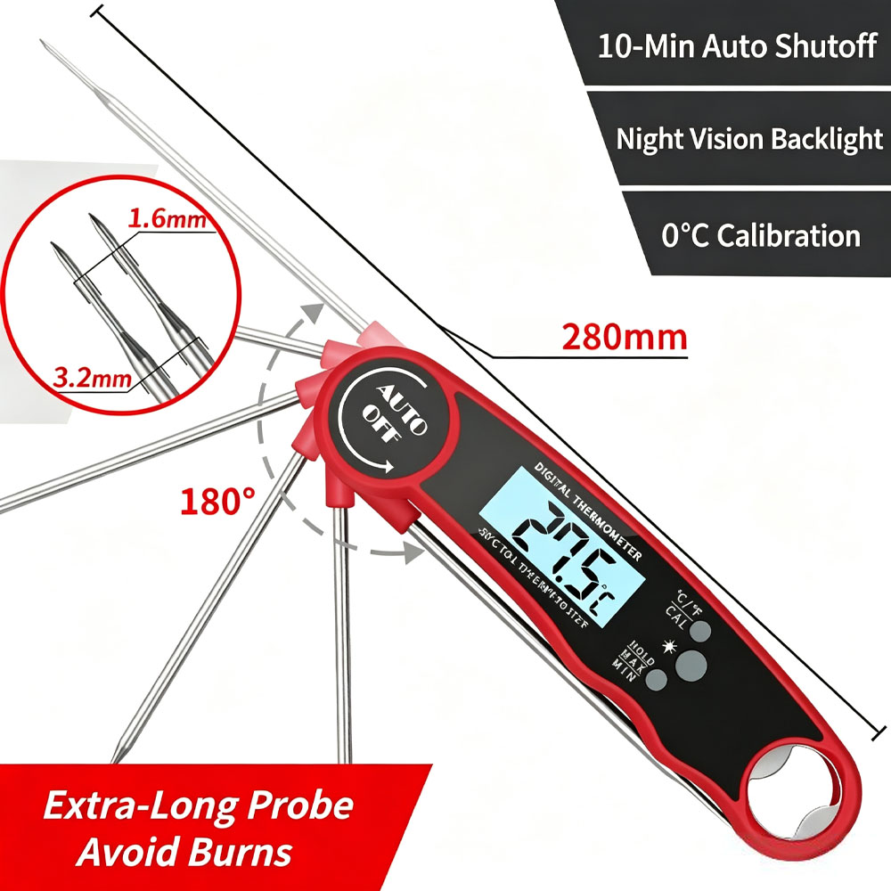 Meat Thermometer Digital – Ins - Meat Thermometer review and price