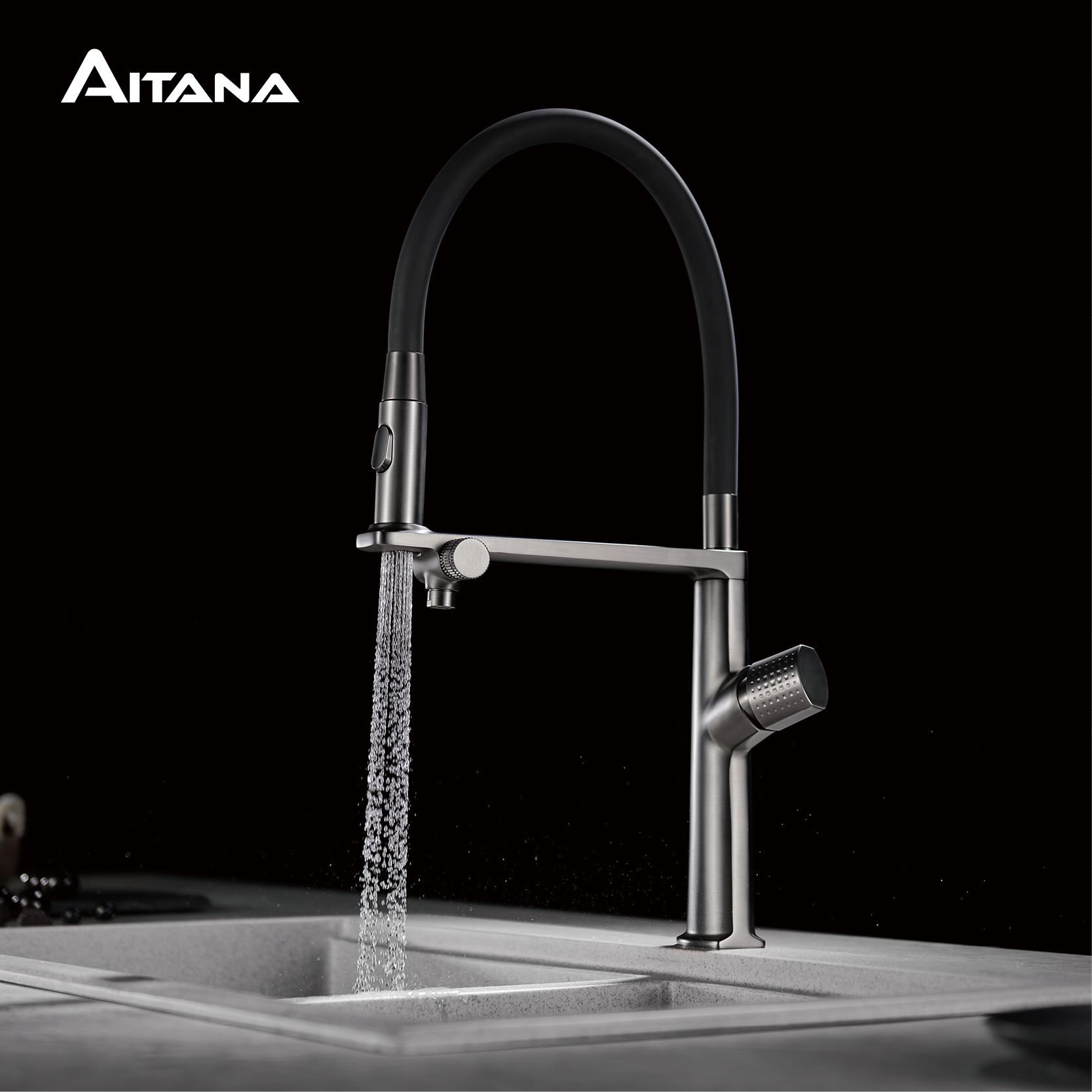 Luxury Gun Gray Brass Kitchen  - Kitchen Gadgets Luxury review and price