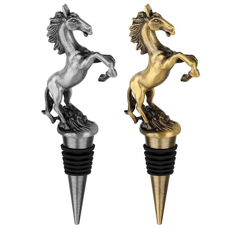 Creative Horse Shape Wine Stop - Kitchen Gadgets Club review and price